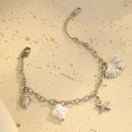 Bracelet Naïa argenté