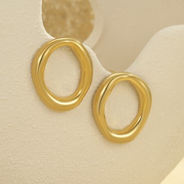 Boucles d’oreilles Romy dorées